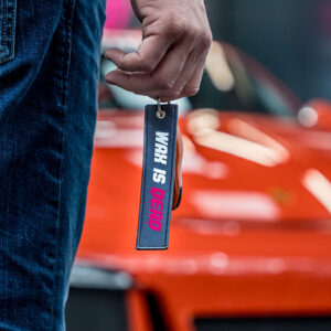 FLIGHT TAG KEY RING